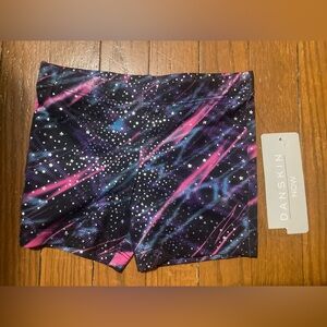 Danskin Now Girls Sports Shorts Size XS 4-5 NWT